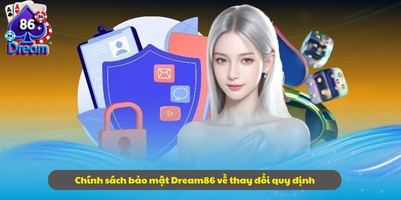 Chính sách bảo mật Dream86 về thay đổi quy định